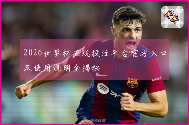 2026世界杯正规投注平台官方入口及使用说明全揭秘